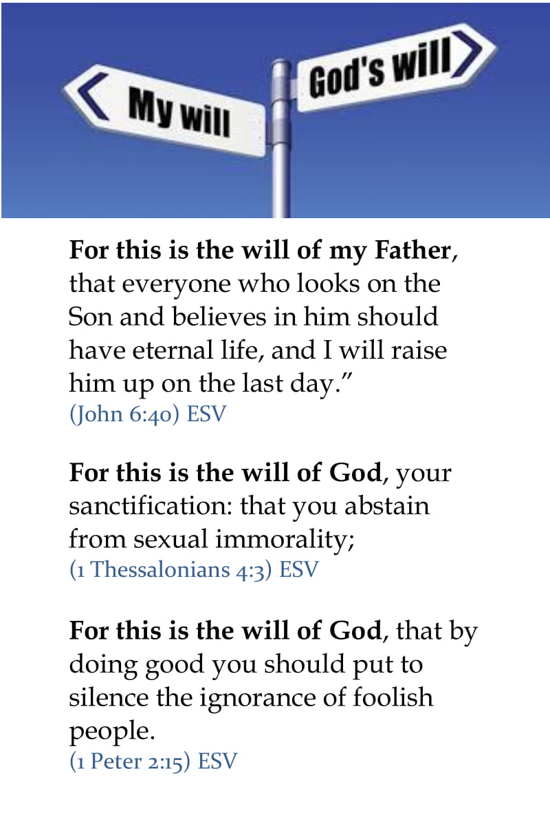 God’s Will